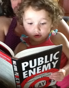 Amelia reading public enemy